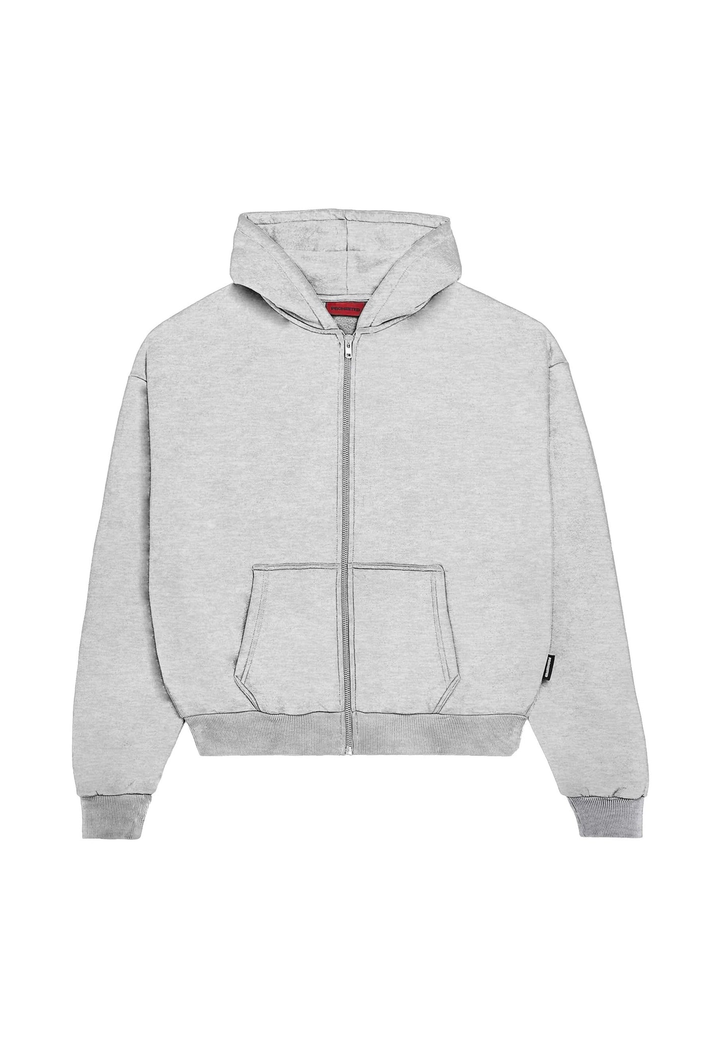 Sweat zippé - grey melange